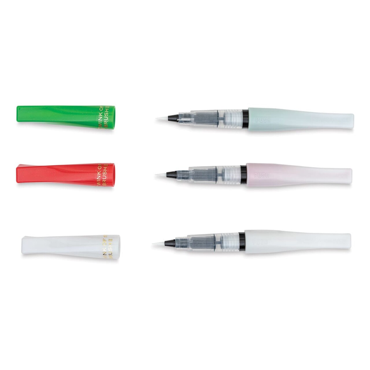 Kuretake Zig Wink of Stella Brush II Pens - White Christmas, Set of 3